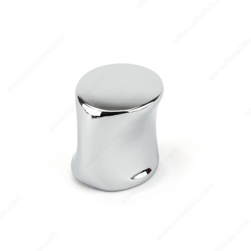 Modern Metal Knob - 82871 Chrome