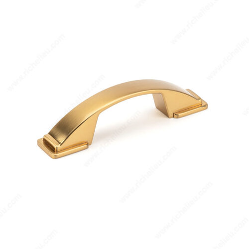 Transitional Metal Pull - 83235 Brushed Aurum Gold