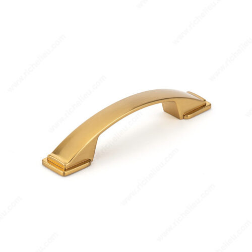 Transitional Metal Pull - 83235 Brushed Aurum Gold