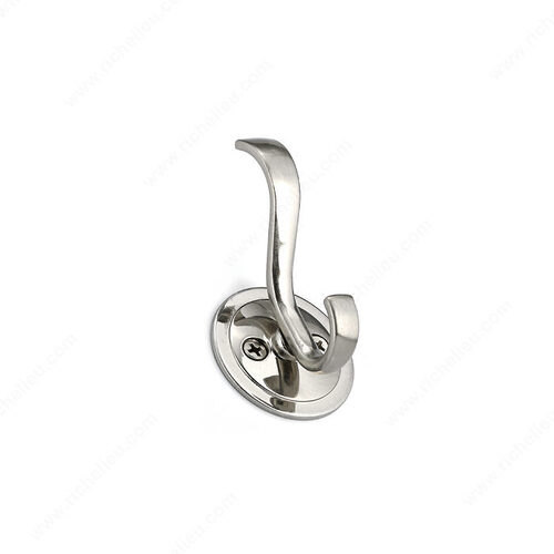 Classic Metal Hook - 840 Brushed Nickel