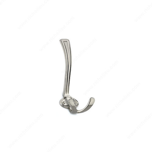 Classic Metal Hook - 8403 Brushed Nickel