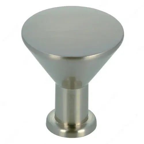 Modern Metal Knob - 842 Brushed Nickel