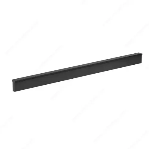 Modern Aluminum Pull Handles - 8460 Brushed Black