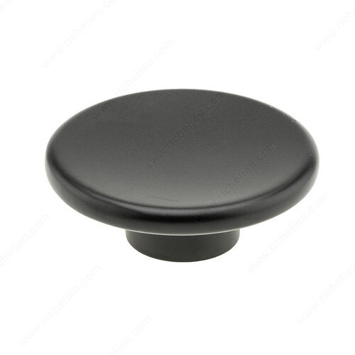 Modern Metal Knob - 8608 Matte Black