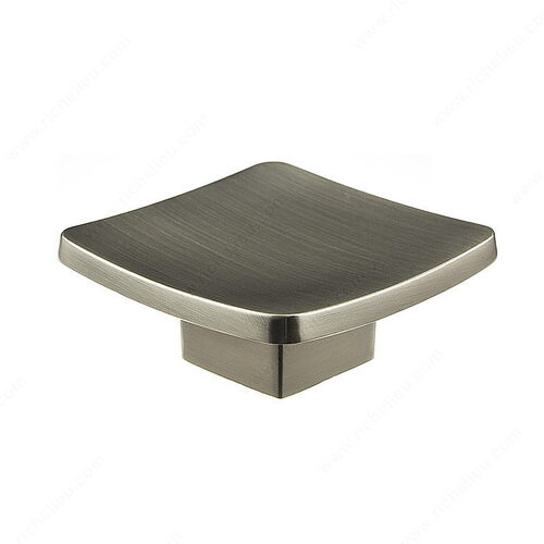 Modern Metal Knob - 8609 Brushed Nickel