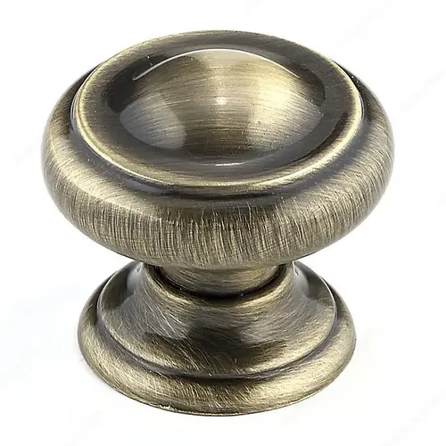 Traditional Metal Knob - 8632 Antique English