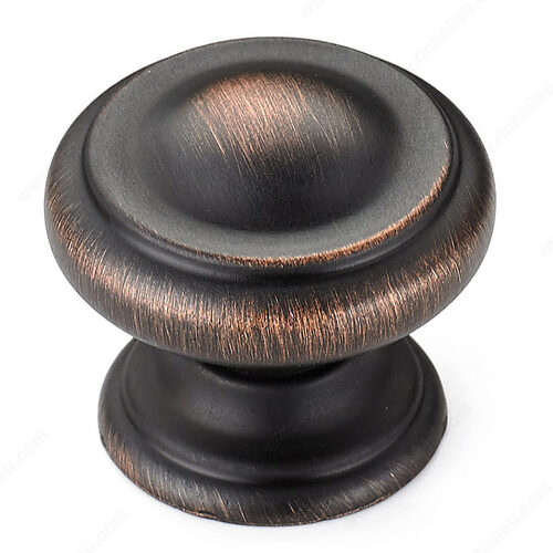 Traditional Metal Knob - 8632 Brushed Oil-Rubbed Bronze