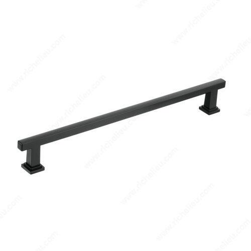 Transitional Metal Pull - 8645 Matte Black