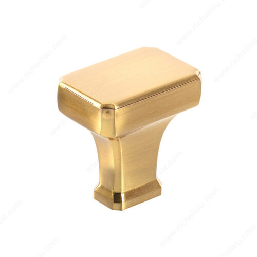 Transitional Metal Knob - 8650 Brushed Aurum Gold