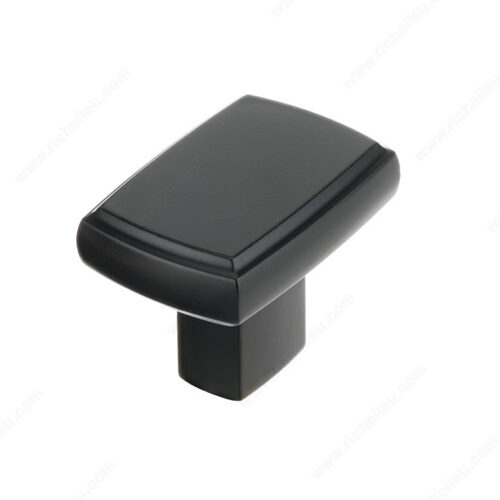 Modern Metal Knob - 8655 Matte Black