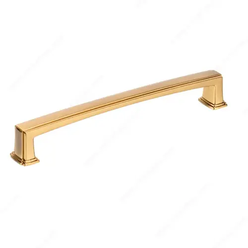 Transitional Metal Pull - 8675 Brushed Aurum Gold