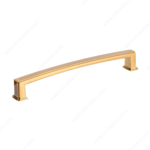 Transitional Metal Pull - 8675 Brushed Aurum Gold