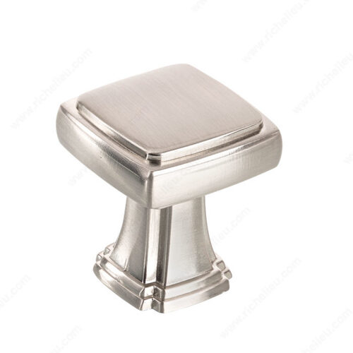 Transitional Metal Knob - 8675 Brushed Nickel