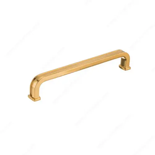 Transitional Metal Pull - 8680 Brushed Aurum Gold