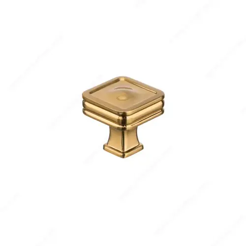 Transitional Metal Knob - 86803 Brushed Aurum Gold