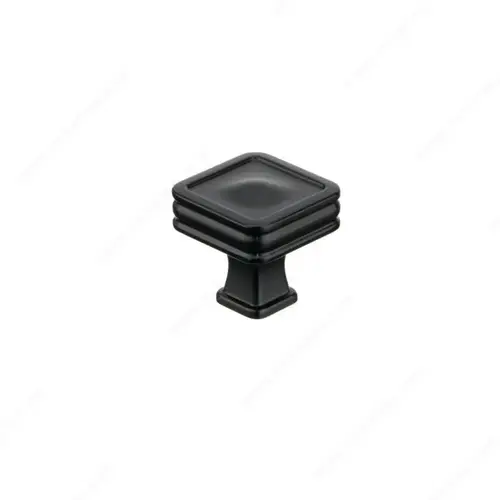 Transitional Metal Knob - 86803 Matte Black