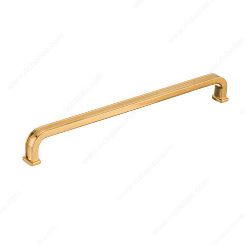 Transitional Metal Pull - 8680 Brushed Aurum Gold