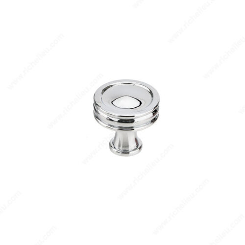 Transitional Metal Knob - 8680 Chrome