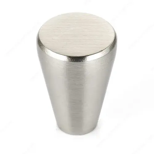 Modern Metal Knob - 868 Brushed Nickel