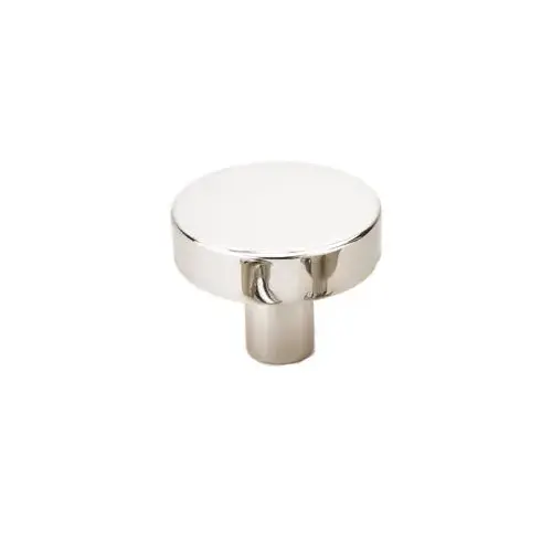 Cadet 1-1/4" Cabinet Knob Bright Nickel Finish