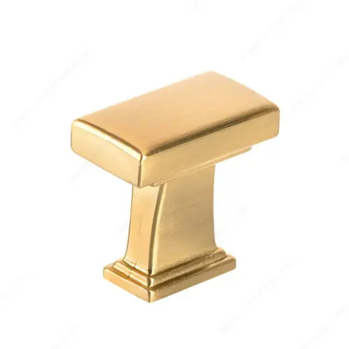 Transitional Metal Knob - 8695 Brushed Aurum Gold