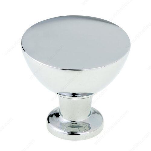 Modern Metal Knob - 8720 Chrome