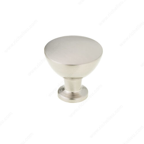 Modern Metal Knob - 8720 Brushed Nickel