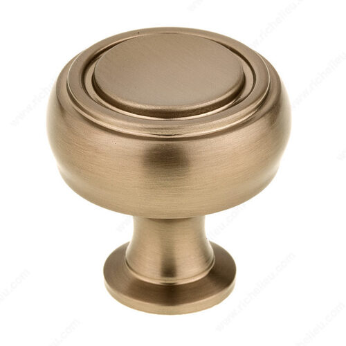 Modern Metal Knob - 8722 Champagne Bronze