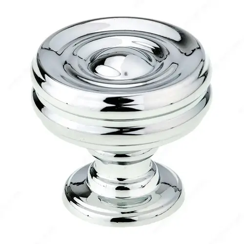 Modern Metal Knob - 8725 Chrome