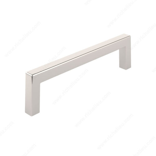 Modern Metal Pull - 873 Polished Nickel