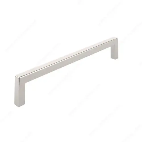 Modern Metal Pull - 873 Polished Nickel