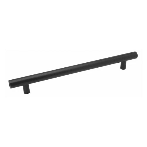 Bar 12" Center to Center Appliance Pull Flat Black Finish