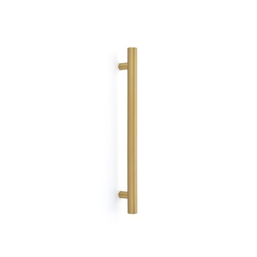 Bar 12" Center to Center Appliance Pull Satin Brass Finish