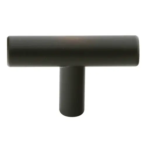 Brass 2" Bar Knob Oil Rubbed Bronze Finish