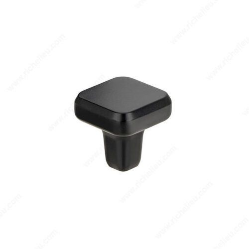 Modern Metal Knob - 8745 Matte Black