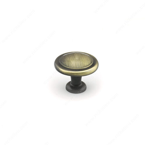 Traditional Metal Knob - 878 Antique English