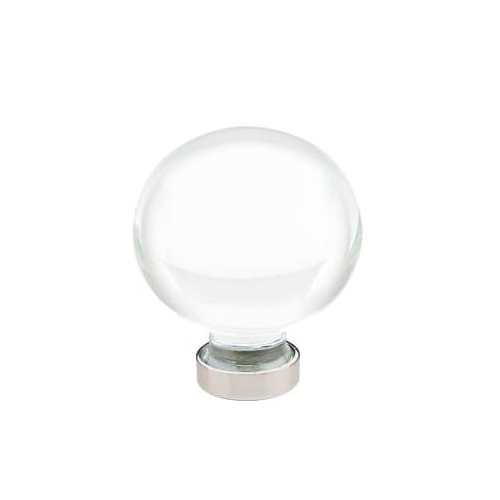 Bristol 1-1/4" Cabinet Knob Bright Nickel Finish