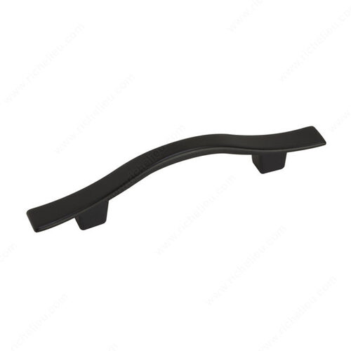 Traditional Metal Pull - 879A Matte Black