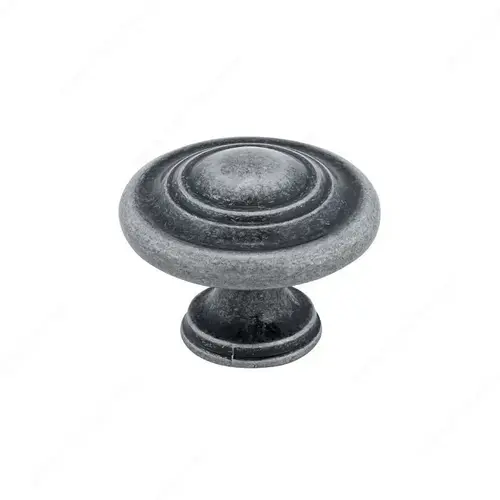 Traditional Metal Knob - 880B Pewter