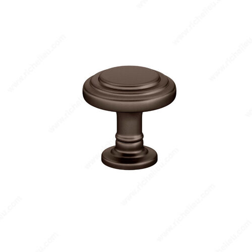 Traditional Metal Knob - 8818 Honey Bronze