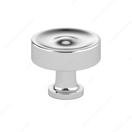 Traditional Metal Knob - 8855 Chrome