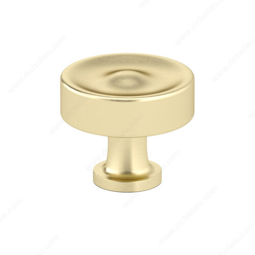 Traditional Metal Knob - 8855 Satin Brass