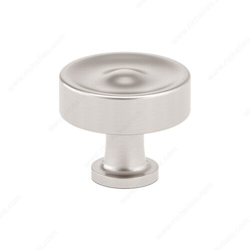 Traditional Metal Knob - 8855 Brushed Nickel