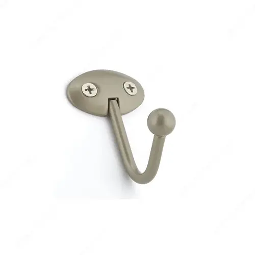 Utility Metal Hook - 892 Matte Nickel