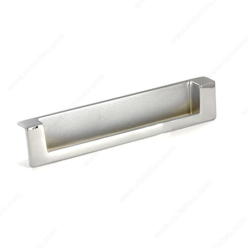 Modern Metal Edge Pull - 8971 Chrome