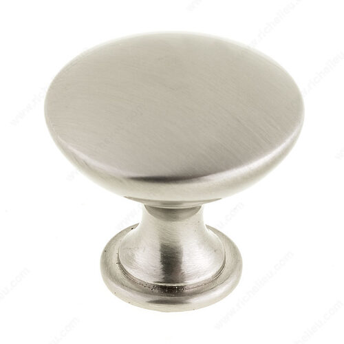 Modern Metal Knob - 9041 Brushed Nickel