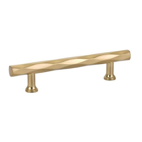 Tribeca 4" Cabinet Pull Satin Brass Finish