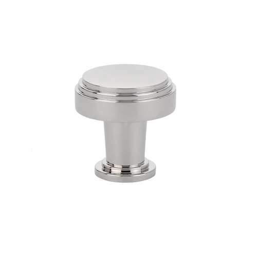 Newport 1-5/8" Cabinet Knob Bright Nickel Finish