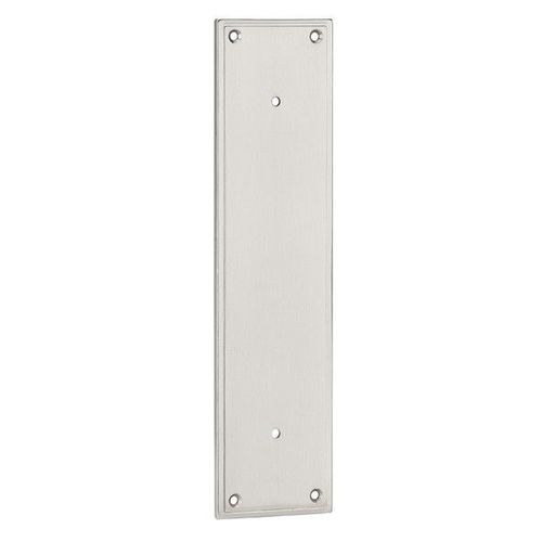 Emtek 86437US15 Modern Pull Plate Satin Nickel Finish