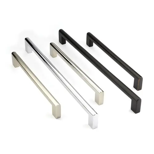 Trail 12" Brass Appliance Pull Satin Nickel Finish